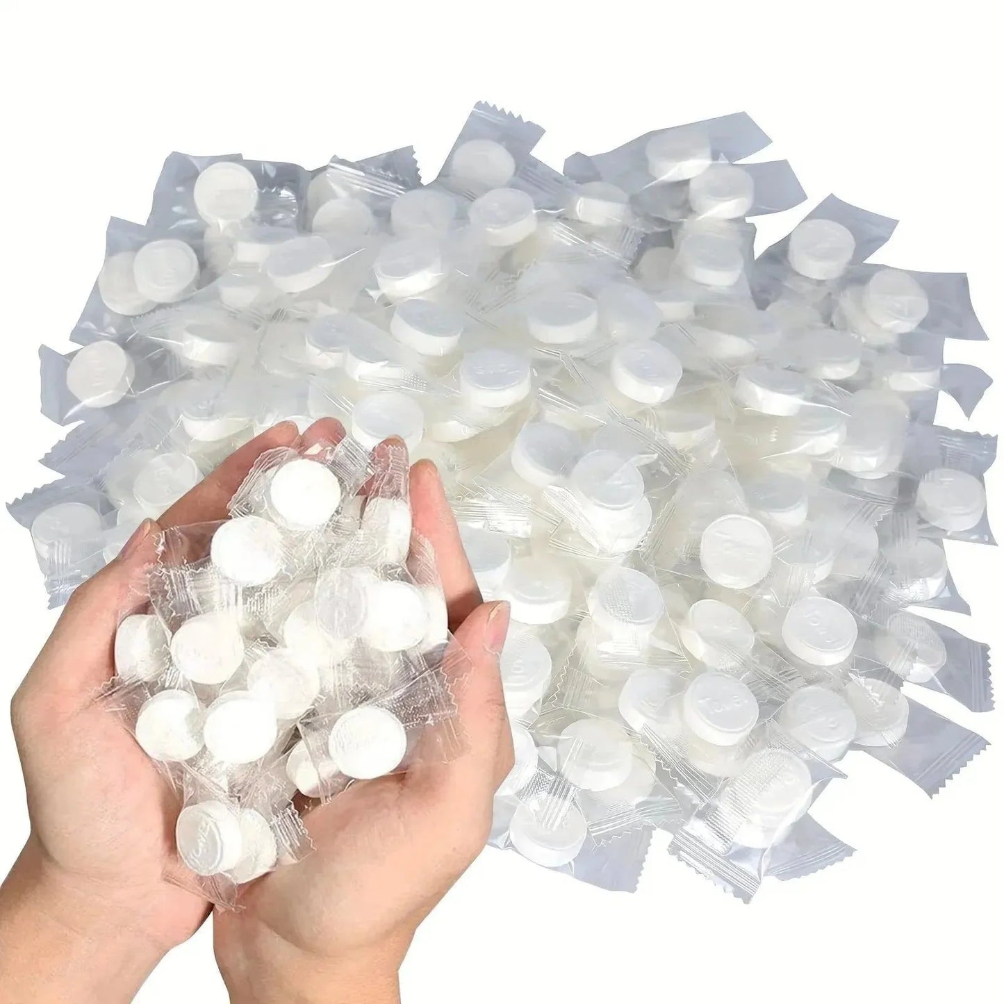 Portable Compressed Towels – 20/50pcs Disposable Face & Hand Wipes