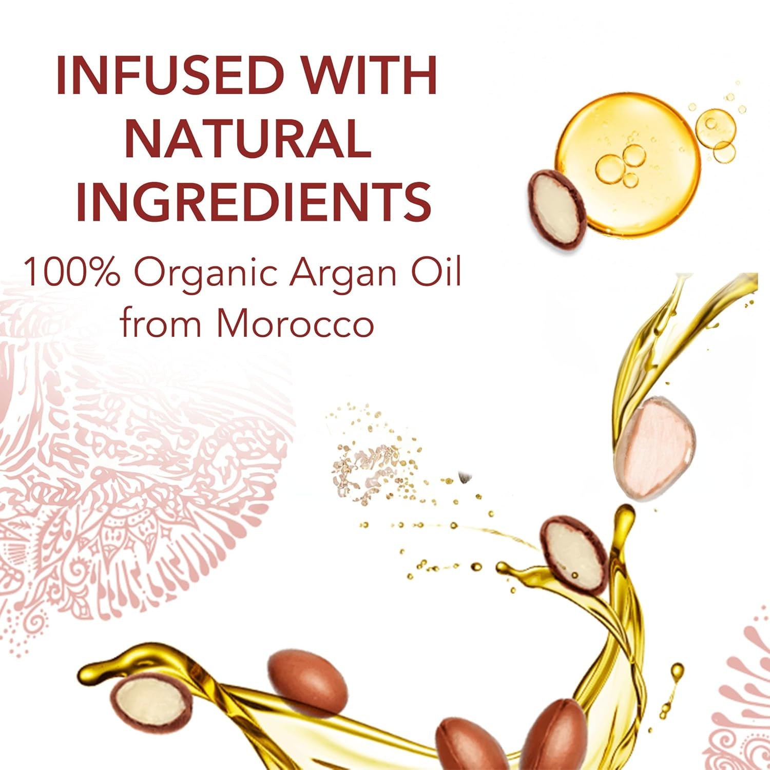 , Argan Oil anti Humidity Gloss & Shine Mist, Argan Oil of Morocco, Provides Heat Protection, 4 Fl Oz